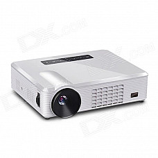 VisionTek T10 1280 x 800 DLP HD Mini Home Projector w/ HDMI / USB / SD / VGA - White