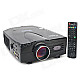 VisionTek XP528LUWV 800 x 480 3-HDMI & 2-USB Ports HD R/C Home Theater LED Projector Set (2 x AAA)