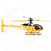 WLtoys V915 4-CH 2.4GHz Radio Control R/C Helicopter Toy - Yellow (4 x AA)