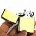 Retro Luxurious Kerosene Lighter - Golden