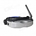 Boscam GS920 640 x 480 RGB AIO Wireless FPV Goggles w/ Head Tracker w/ Dual RX - Silver + Black