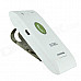 Egtong E6 Universal Dual-Standby Sunvisor Mounted Bluetooth V4.0 Handsfree Speakerphone - White