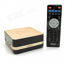 GIEC R11 Quad-Core Android 4.4.2 Google TV Player w/ 1GB RAM, 8GB ROM, Wi-Fi, Dolby, DTS - Golden