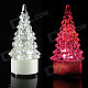 PZCD MY-07 Color Changing Slow Twinkle LED Candle Style Desktop Crystal Christmas Tree