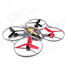 Syma X4A 2.4G 360' Flip 4-CH 4-Axis Helicopter Rotor IR R/C Aircraft Toy - Grey + Red