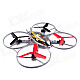 Syma X4A 2.4G 360' Flip 4-CH 4-Axis Helicopter Rotor IR R/C Aircraft Toy - Grey + Red