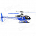 WLtoys V915 4-CH 2.4GHz Radio Control Outdoor R/C Helicopter Toy - Blue (4 x AA)