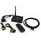 TWP-M8S Quad-Core Android 4.4 Smart TV Box w/ 2GB RAM / 16GB ROM / Mic / USB / TF / Wi-Fi - Black