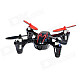 Hubsan H107C 2.4G 4-CH R/C Quadcopter w/ 2.0MP HD Camera - Black + Red