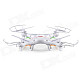 Syma X5 4-Channel 2.4GHz R/C Explorers Quadcopter w/ Stable 6-Axis Gyro - White