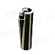 Retro Classic Butane Inflatable Metal Lighter - Black