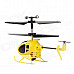 SYMA S6 3.5-CH Mini Super Rugged IR Remote Control Aircraft - Yellow (4 x AA)