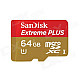 SanDiskSDSDQX-064G Mobile microSDHC UHS-I Flash Memory Cards 64GB peed Up To 80MB/s With Adapter