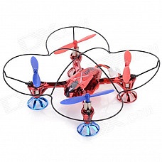 WLtoys V343 Outdoor 2.4GHz 4-CH Radio Control R/C Quadcopter - Red