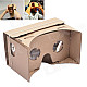 NEJE ZB01 DIY Google Cardboard Virtual Reality 3D Glasses - Brown