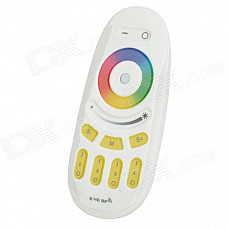 RGB Light / Color Temperature Touch Remote Control Controller - White + Beige (2 x AAA)