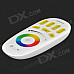 RGB Light / Color Temperature Touch Remote Control Controller - White + Beige (2 x AAA)