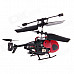 QS5026 3.5-Channel Infrared Remote Control Helicopter with Gyro - Red + Black