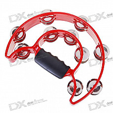 Hard Plastic Tambourines (Random Color)