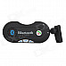 LR-30 Bluetooth V3.0 Handsfree Car Speaker Phone w/ FM - Black