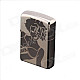 DE479 Sexy Woman Patterned Kerosene Lighter - Black