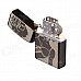 DE479 Sexy Woman Patterned Kerosene Lighter - Black