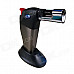 Adjustable Windproof Torch Butane Lighter - Black