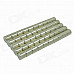 DIY Intelligence Developing 6 x 6mm Tubular NdFeB Magnet - Silver (50PCS)