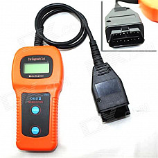 OBDII/EOBD2 Memo Scanner Accurate Fault Code Reader Car Diagnostic Tool - Orange + Black