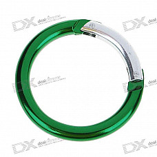 Aluminum Alloy Rounded Carabiner Clip (Color Assorted)
