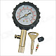 Carking Precision Car Tire Pressure Gauge Tool - Black + Red(0~7kg/cm2)