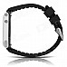 Silicone Wrist Band for IPOD NANO 6 - Black (13cm)