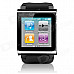 Silicone Wrist Band for IPOD NANO 6 - Black (13cm)