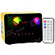 HY HY-3033 3W Touch Speaker w/ Mini USB / USB 2.0 / 3.5mm / TF / FM - Yellow + Black + White