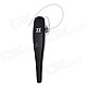 ZZ LE02 Universal Bluetooth V4.0 Earhook Headset w/ Microphone - Black