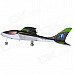 Dolphin-9101 2-CH Remote Control EPP Airplane Glider Model Toy - Green + Black