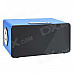 HY HY-3030 3W Touch Speaker w/ Mini USB / USB 2.0 / 3.5mm / TF / FM - Black + Blue