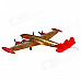 STAR-9001 EPP Foam R/C Airplane Glider - Gold + Red