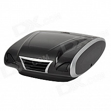 BC-201 Multifunctional Car Cigarette Lighter Powered Air Purifier - Black + Silver