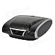 BC-201 Multifunctional Car Cigarette Lighter Powered Air Purifier - Black + Silver