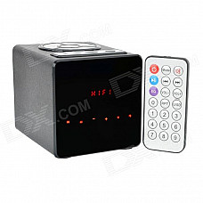 HY HY-3034 Touch Speaker w/ Mini USB / USB 2.0 / 3.5mm / TF / FM - Black