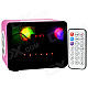 HY WB-007 Touch Speaker w/ Mini USB / USB 2.0 / 3.5mm / TF / FM - Pink + Black + White