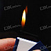 Refillable Book Shaped Lighter (Dark Blue)