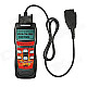 U600 CAN OBDII/EOBDII VW/AUDI Memo Scanner (Live Data) Auto Diagnostic Tool - Black + Red