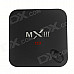 MXIII 4K Quad Core Android 4.4.2 Google TV Player w/ 1GB RAM, 8GB ROM, Wi-Fi, TF, HDMI - Black