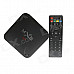 MXIII 4K Quad Core Android 4.4.2 Google TV Player w/ 1GB RAM, 8GB ROM, Wi-Fi, TF, HDMI - Black