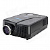 VisionTek XP728LUNX LCD Digital Home Projector w/ HDMI / USB - Black