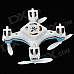 CHEERSON CX10 Mini 4-CH IR Remote Control Quadcopter w/ Gyro - Blue + White (2 x AAA)