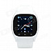 CHEERLINK M26 1.47" Touch Screen Bluetooth V3.0 Smart Phone Watch w/ SMS / Alarm / Pedometer - White