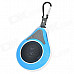 Waterproof Wireless Bluetooth V3.0 Car Speaker w/ Suction Cup - Blue + Black